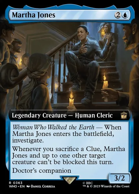 Martha Jones, carte Magic WHO 363 — extension Doctor Who
