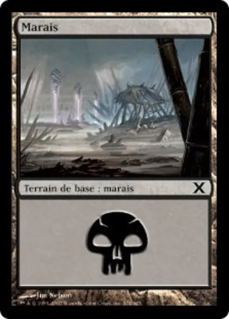 Marais, carte Magic 10E 374 — extension Dixième édition