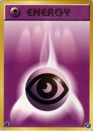 Psychic Energy, Pokémon card IPTOT 027 — Intro Pack Neo Totodile set