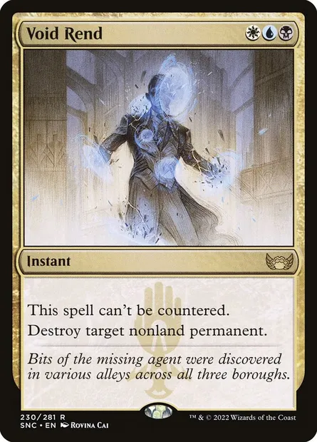 Void Rend, Magic card SNC 230 — Streets of New Capenna set