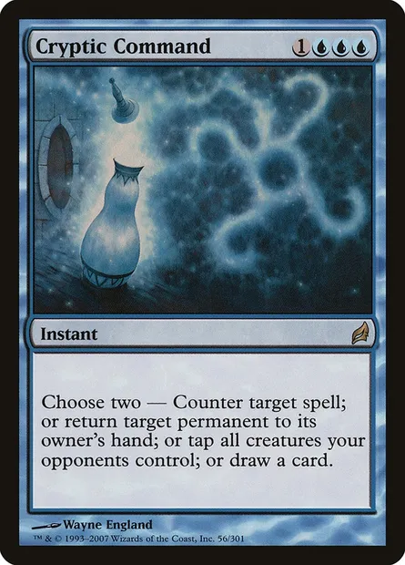 Cryptic Command, Magic card LRW 56 — Lorwyn set