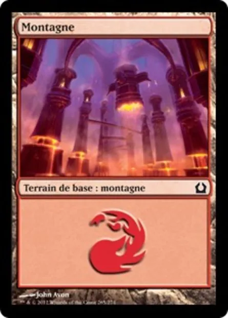 Montagne, carte Magic RTR 265 — extension Retour à Ravnica