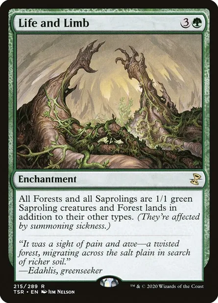 Life and Limb, Magic card TSR 215 — Time Spiral Remastered set
