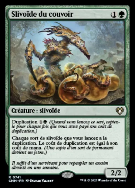 Slivoïde du couvoir, carte Magic CMM 741 — extension Commander Masters