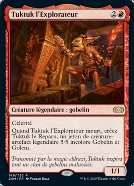 Tuktuk l'Explorateur, carte Magic 2XM 149 — extension Double Masters