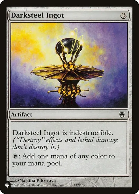 Darksteel Ingot, Magic card PLST DST-112 — The List set