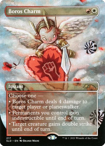 Charme de Boros, carte Magic SLD 217 — extension Secret Lair Drop