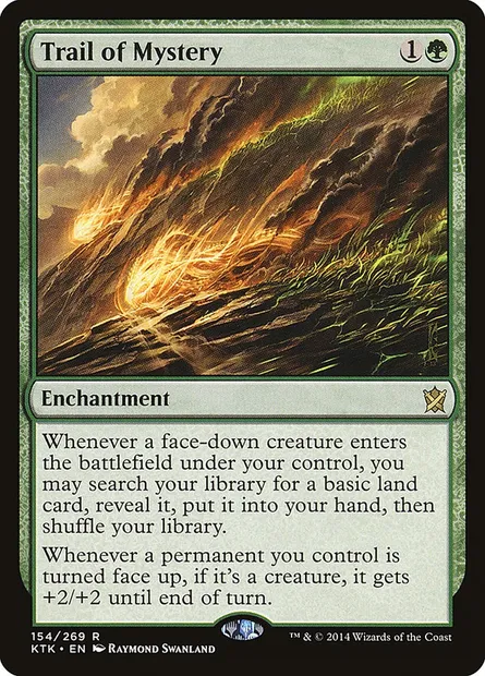 Trail of Mystery, Magic card KTK 154 — Khans of Tarkir set