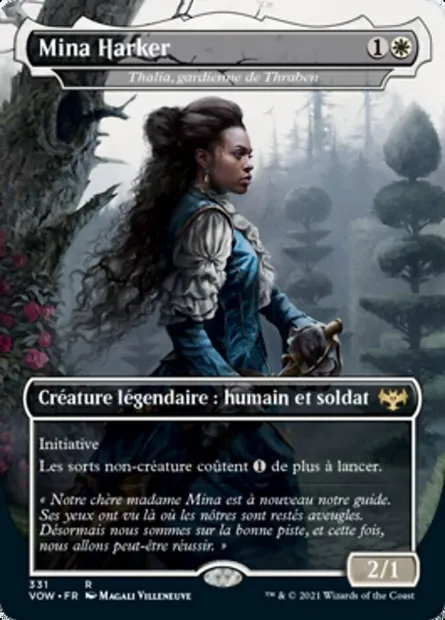 Thalia, gardienne de Thraben, carte Magic VOW 331 — extension Innistrad : noce écarlate