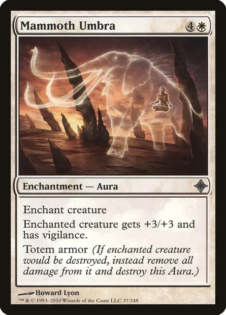 Mammoth Umbra, Magic card ROE 37 — Rise of the Eldrazi set