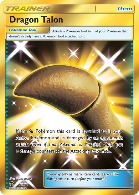 Dragon Talon, Pokémon card DRM 75 — Dragon Majesty set