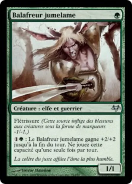 Balafreur jumelame, carte Magic EVE 79 — extension Coucheciel