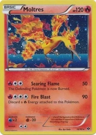 Sulfura, carte Pokémon TDX 014-7 — extension Theme Deck & Blisters Exclusives
