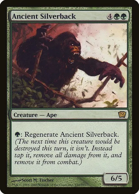 Ancient Silverback, Magic card 9ED 230★ — Ninth Edition set