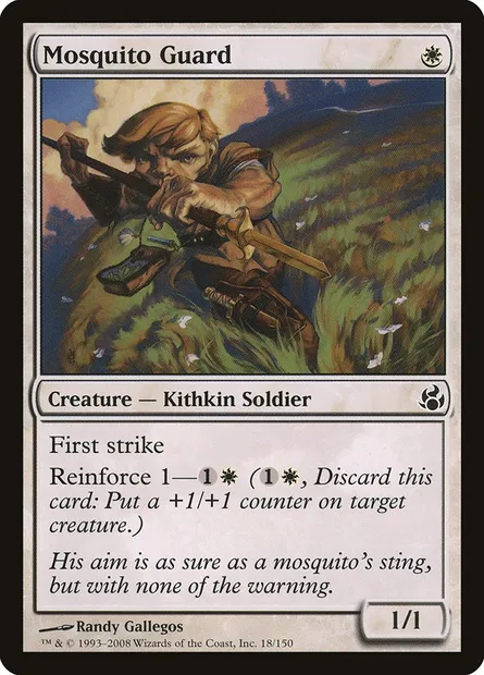 Mosquito Guard, Magic card MOR 18 — Morningtide set