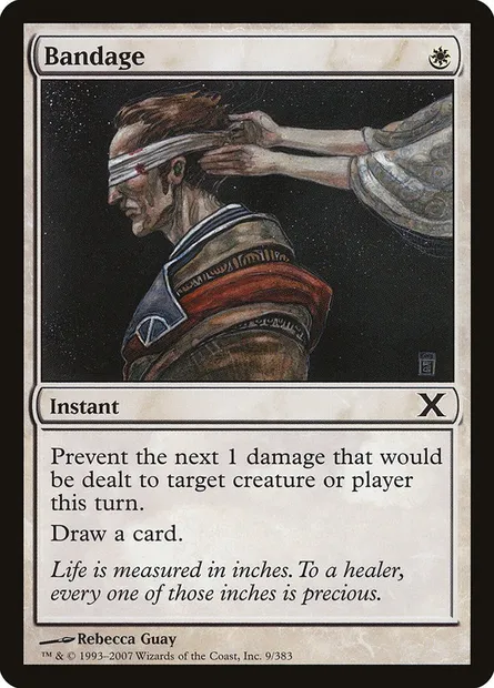 Bandage, Magic card 10E 9 — Tenth Edition set