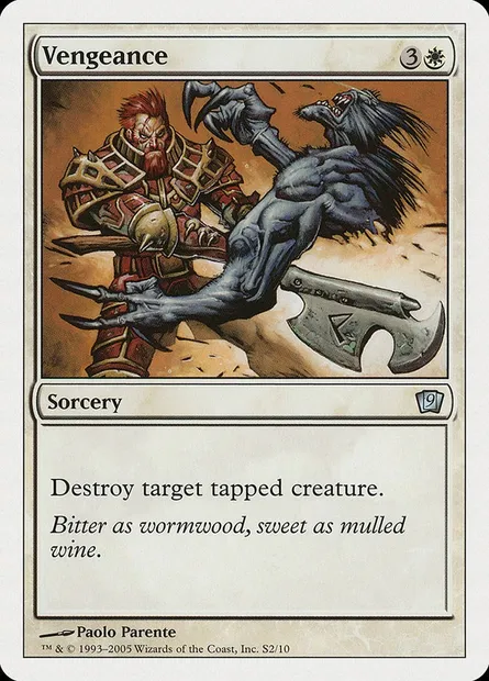 Vengeance, Magic card 9ED S2 — Ninth Edition set