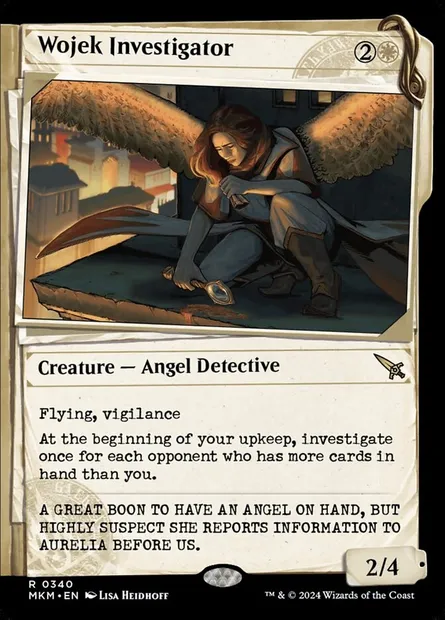 Wojek Investigator, Magic card MKM 340 — Murders at Karlov Manor set
