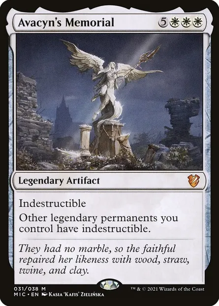 Avacyn's Memorial, Magic card MIC 31 — Midnight Hunt Commander set