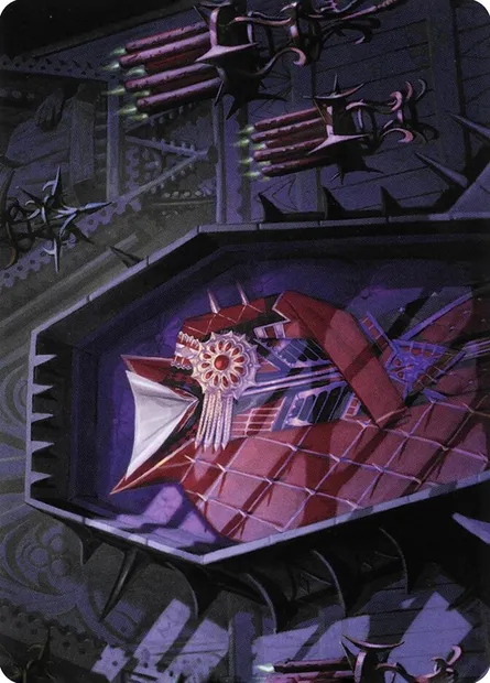 Groom's Finery // Groom's Finery, Magic card AVOW 35 — Crimson Vow Art Series set