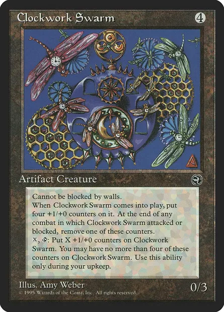 Nuée mécanique, carte Magic HML 104 — extension Terres Natales