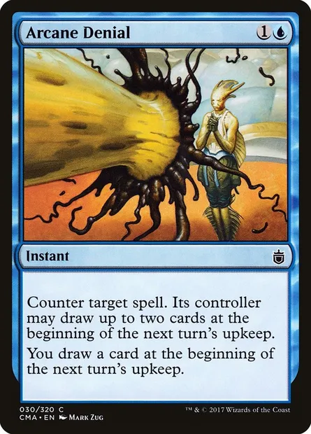 Arcane Denial, Magic card CMA 30 — Commander Anthology set
