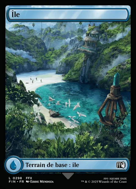 Île, carte Magic FIN 298 — extension Final Fantasy