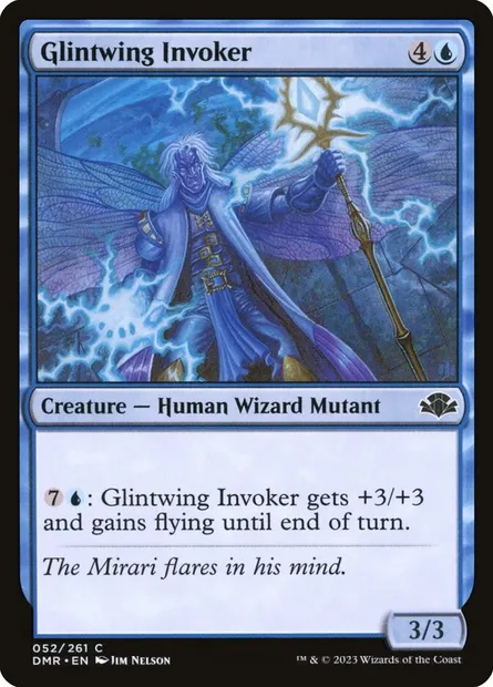 Glintwing Invoker, Magic card DMR 52 — Dominaria Remastered set
