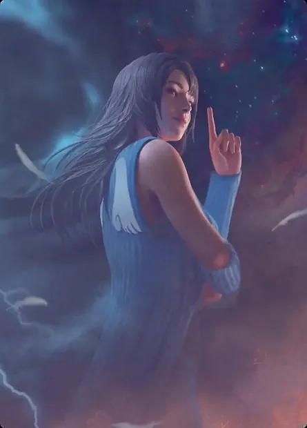 Rinoa, Angel Wing // Rinoa, Angel Wing, carte Magic AFIC 9 — extension Final Fantasy Scene Box