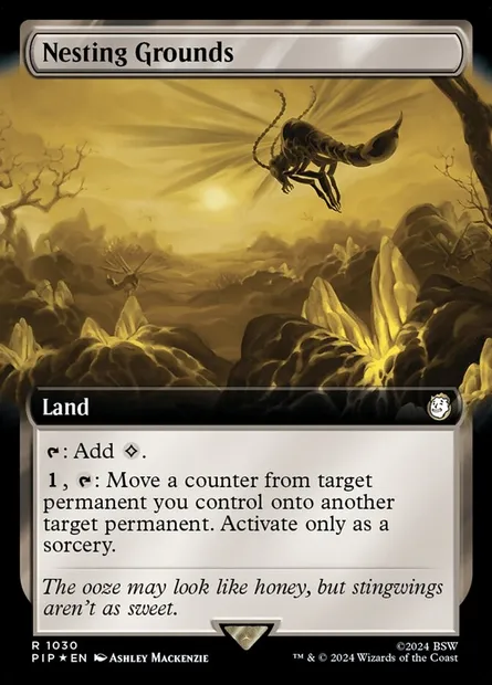 Nesting Grounds, Magic card PIP 1030 — Fallout set