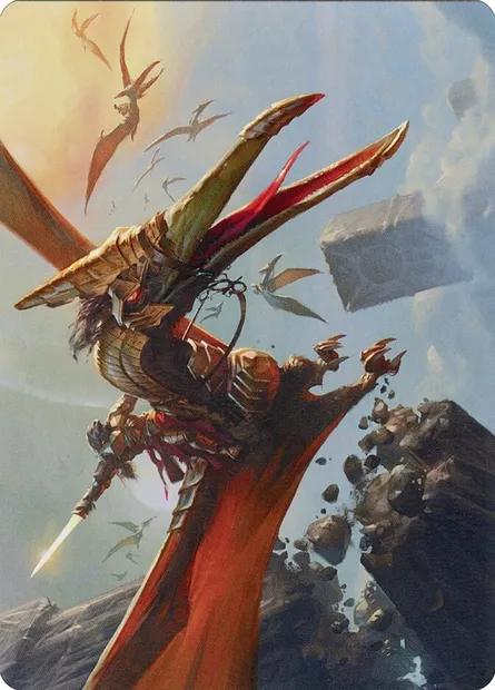 Skyhunter Strike Force // Skyhunter Strike Force, Magic card AONE 9 — Phyrexia: All Will Be One Art Series set