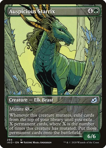 Starrix prospère, carte Magic IKO 294 — extension Ikoria: Lair of Behemoths