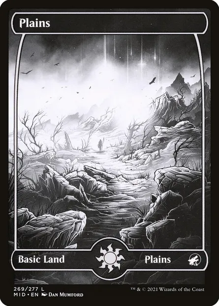 Plaine, carte Magic MID 269 — extension Innistrad : chasse de minuit