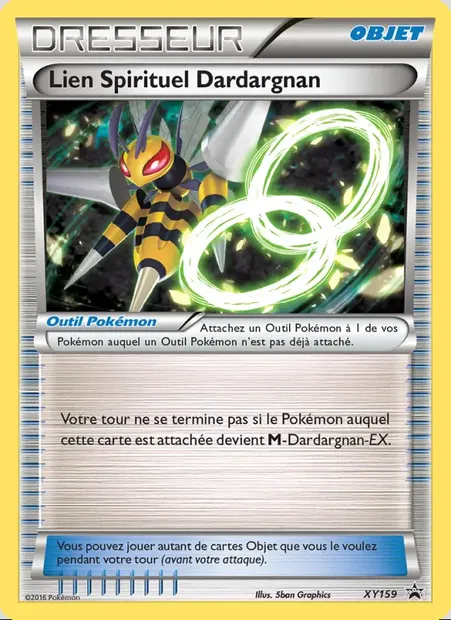 Lien Spirituel Dardargnan, carte Pokémon XY 159 — extension Promo XY