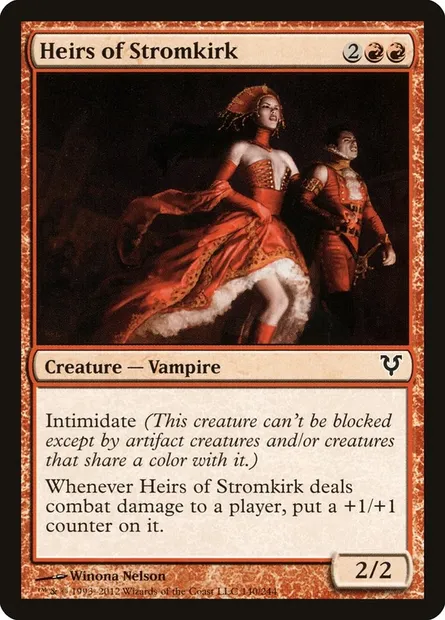 Heirs of Stromkirk, Magic card AVR 140 — Avacyn Restored set