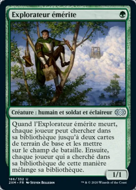 Explorateur émérite, carte Magic 2XM 186 — extension Double Masters