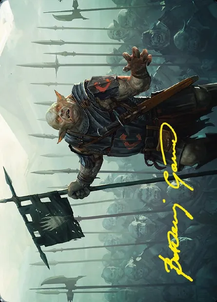 Uglúk of the White Hand // Uglúk of the White Hand, Magic card ALTR 27 — Tales of Middle-earth Art Series set