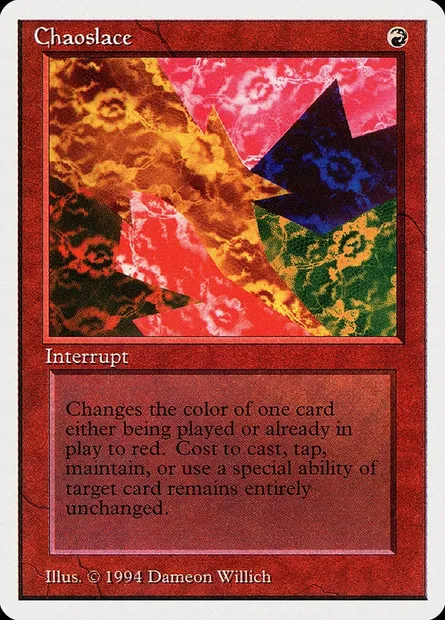 Chaoslace, Magic card SUM 141 — Summer Magic / Edgar set