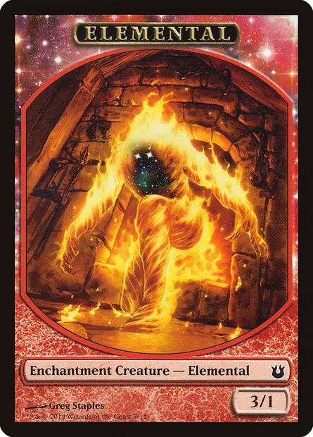 Elemental, Magic card TBNG 7 — Born of the Gods Tokens set