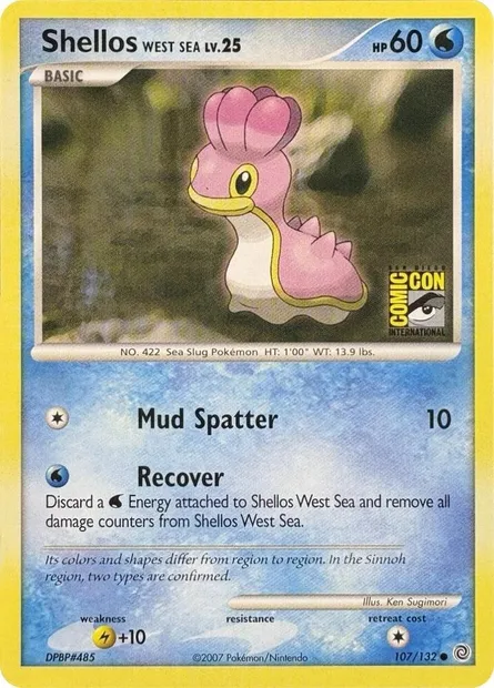Shellos West Sea, Pokémon card PR 107 — Assorted Promos set