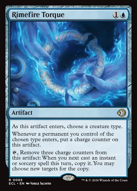 Rimefire Torque, Magic card ECL 65 — Lorwyn Eclipsed set