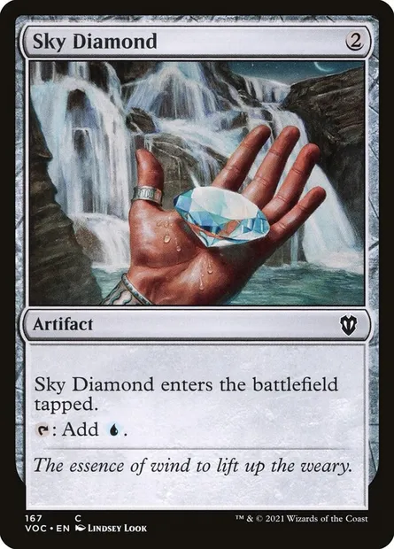 Sky Diamond, Magic card VOC 167 — Crimson Vow Commander set