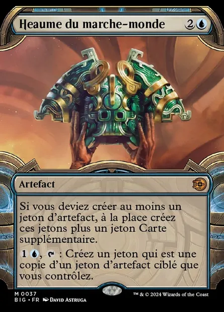 Heaume du marche-monde, carte Magic BIG 37 — extension The Big Score