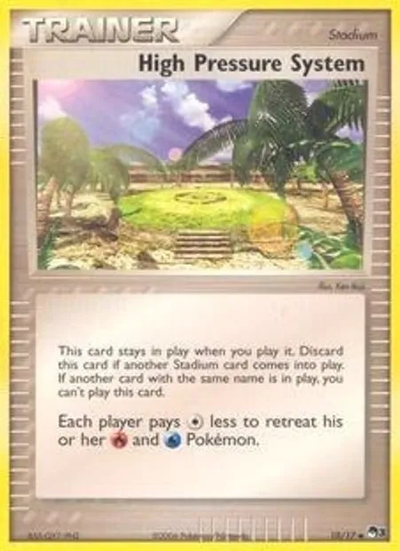 High Pressure System, Pokémon card EXBS 085 — EX Battle Stadium set