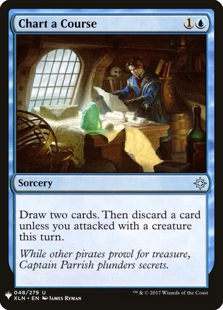 Chart a Course, Magic card PLST XLN-48 — The List set