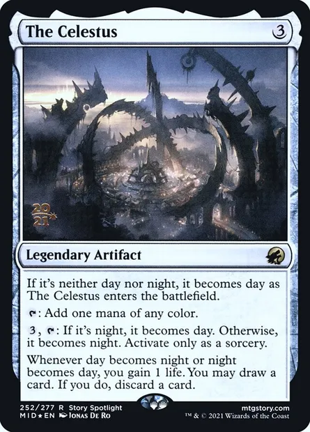 Le Celestus, carte Magic PMID 252s — extension Innistrad: Midnight Hunt Promos