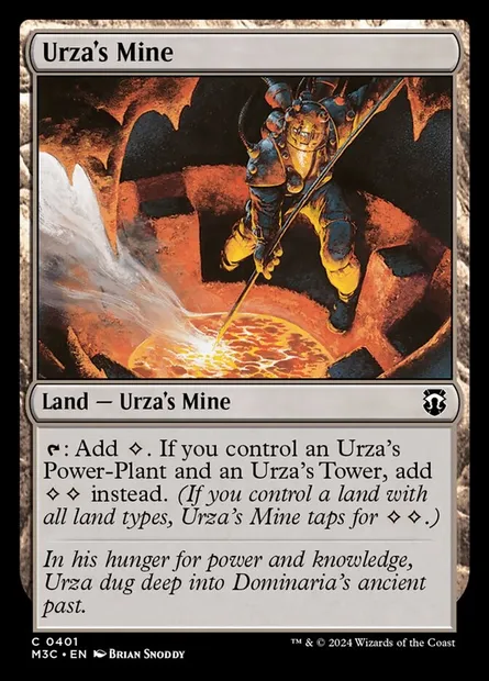 Urza's Mine, Magic card M3C 401 — Modern Horizons 3 Commander set