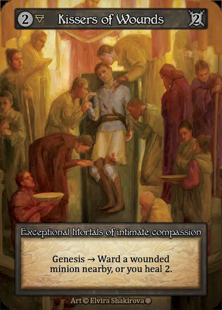 Kissers of Wounds, Sorcery card GOT 107 — Gothic set