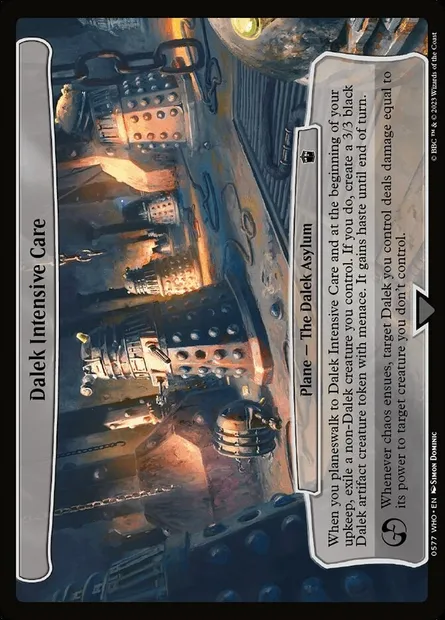 Dalek Intensive Care, Magic card WHO 577 — Doctor Who set