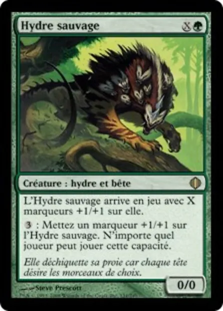 Hydre sauvage, carte Magic ALA 131 — extension Les éclats d'Alara